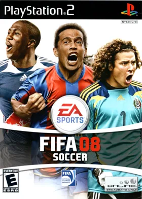 FIFA Soccer 08 box cover front